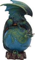 Figurine Dragon bleu de la Terre 