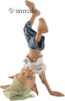 Figurine Lutin au Chapeau Acrobate 