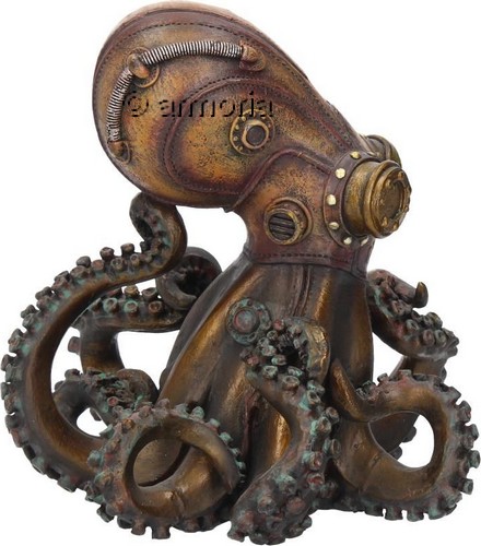 Figurine Steampunk Pieuvre Octopus 