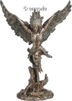 Figurine Harpie aspect bronze Marque Veronese 