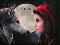 Reproduction sur toile Moonstruck de Lisa Parker