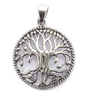 Pendentif Arbre de Vie en argent