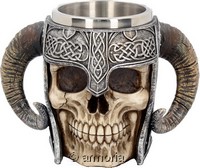 Chope Crâne de Guerrier Viking