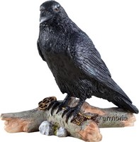 Figurine Corbeau sur branche avec une clé marque Veronese 