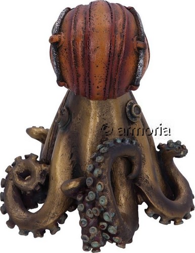Figurine et porte-téléphone Kraken Steampunk 