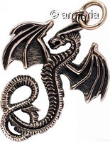 Pendentif Dragon en bronze 3,20 cm