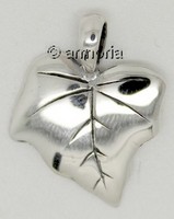 Pendentif Feuille de Lierre en argent 