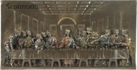 Plaque murale La Cène collection Veronese 