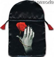 Pochette pour tarot Rose Hand en satin