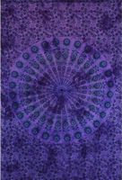 Tenture Badmeri, violette, 140 x 210 cm