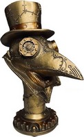 Tête de Corbeau Steampunk