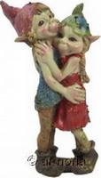 Figurine Couple de Pixies blottis 