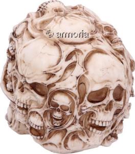 Figurine Crâne Têtes de Mort multiples "Skulls of Skulls" de James Ryman