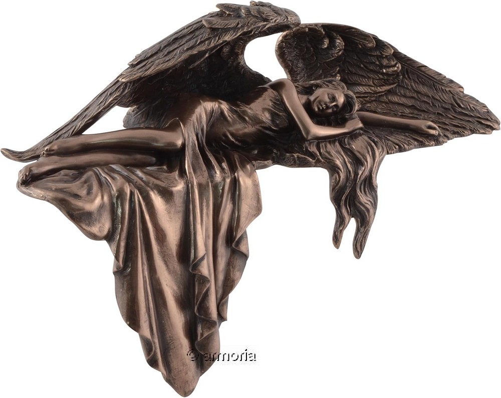 Figurine ange endormie pour bord d'étagère marque Veronese