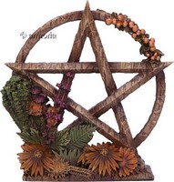 Pentacle de l'Eté sur socle 