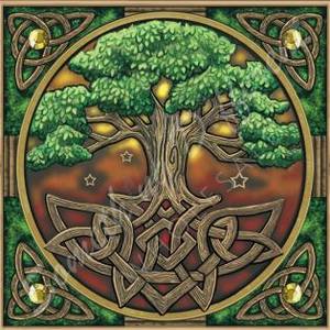 Carte postale Tree of Life de Lisa Parker