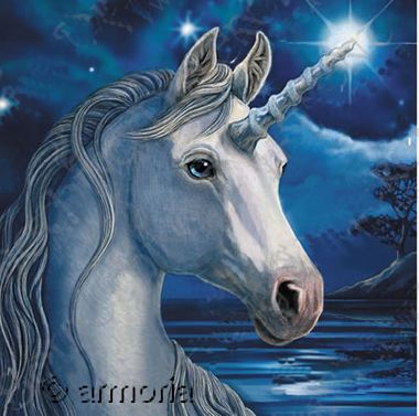 Carte postale Starlight Unicorn de Lisa Parker