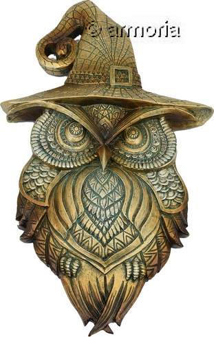 Tête de Chouette au Chapeau, murale