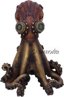 Figurine et porte-téléphone Kraken Steampunk 