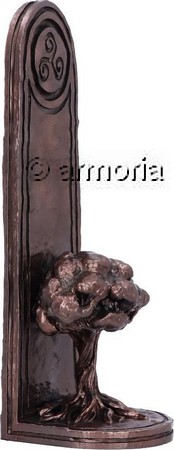 Porte-Encens Arbre de Vie au Triskel aspect bronze