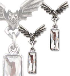 Boucles d'oreilles Chrysler Bat Crystal