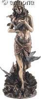 Figurine Déesse Aphrodite aspect bronze Marque Veronese 