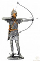 Figurine Chevalier Archer en étain marque Veronese 