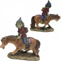 Figurine de Pixie à Cheval