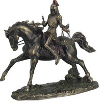 Figurine Chevalier de l'Apocalypse aspect bronze marque Veronese 