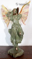 Figurine Fée Kyara aspect bronze