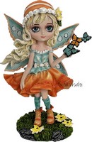 Figurine Fée de l'été aux Papillons 
