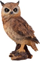 Figurine Hibou sur Branche 26 cm