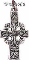 Pendentif Croix Celte Marque Toulhoat en argent 