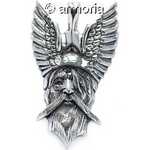 Pendentif Viking Odin en argent 