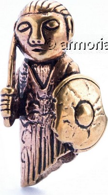 Pendentif Viking Valkyrie en bronze 