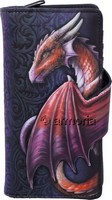 Portefeuille en relief motif Dragon en polyuréthane 