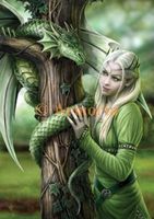 Carte Postale Kindred Spirits de Anne Stokes