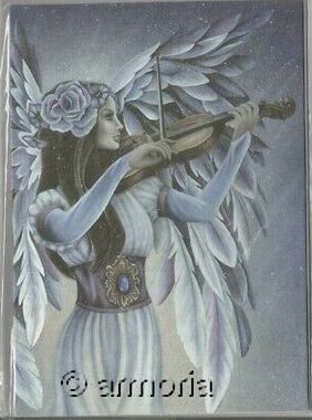 Carte postale Violin Angel de Jessica Galbreth