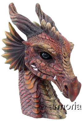 Tête de Dragon Rouge