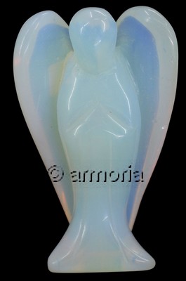 Figurine Ange debout en Opalite 7,5 cm 