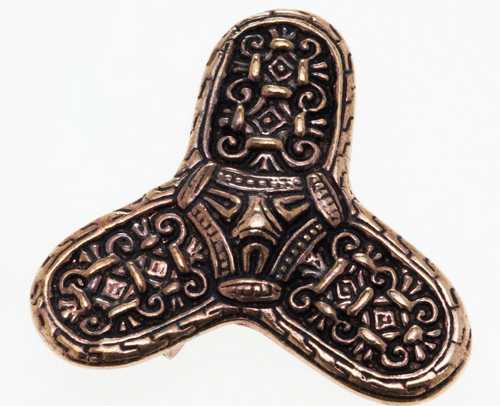 Bijou et broche pour costume Viking en bronze