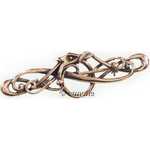 Broche Viking avec Dragon en bronze 