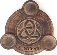 Bougeoir Triquetra