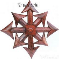 Croix du Chaos en bois