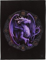 Reproduction sur toile Samhain Dragon de Anne Stokes
