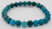 Bracelet de Perles en Apatite 6 mm Taille Small 