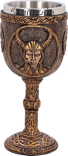Calice Gobelet Viking Visage de Loki 