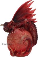 Figurine Dragon rouge de Mars 