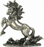 Figurine Licorne en étain Marque Veronese