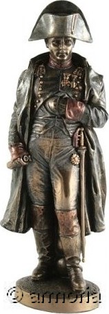 Figurine Napoléon Bonaparte aspect bronze Marque Veronese